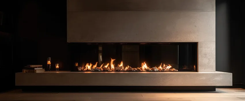 Gas Fireplace Ember Bed Design Services in Cutler Bay, Florida