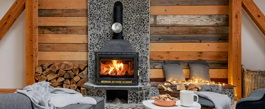 Thelin Hearth Products Direct Vent Gas Stove Fireplace Inspection in Cutler Bay, Florida
